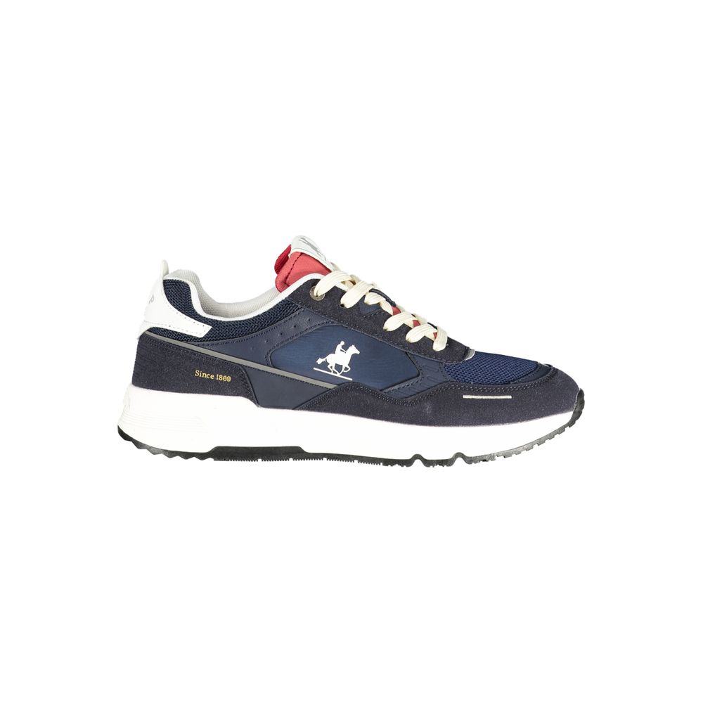 U.S. Grand Polo Blue Polyester Men's Sneaker