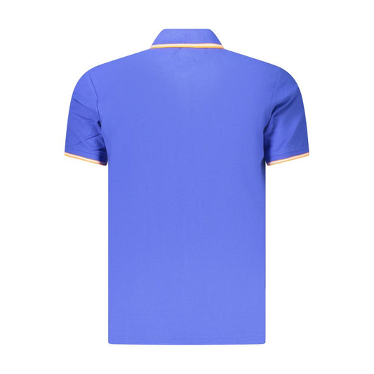 U.S. Grand Polo Blue Cotton Men's Polo