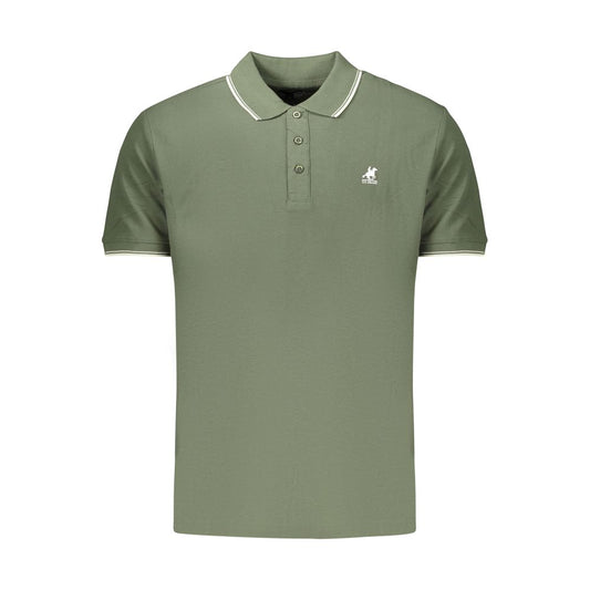 U.S. Grand Polo Green Cotton Men's Polo