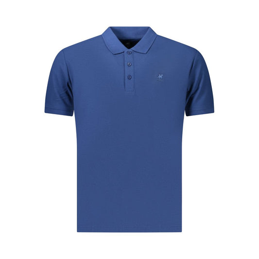 U.S. Grand Polo Blue Cotton Mens Polo