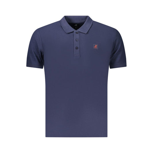 U.S. Grand Polo Blue Cotton Mens Polo Shirt