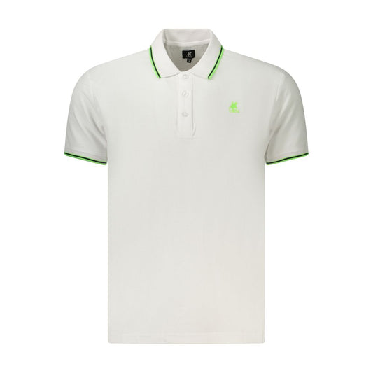 U.S. Grand Polo White Cotton Men's Polo Shirt