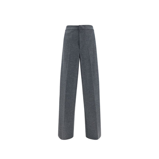 Jil Sander Gray Wool Casual Pants