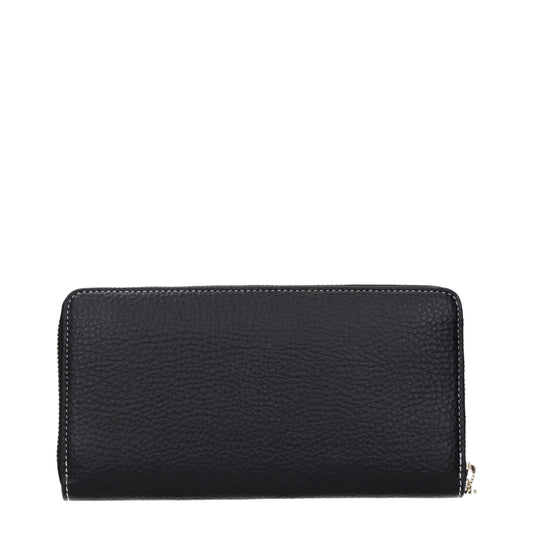 Stella McCartney Black Leather Wallet