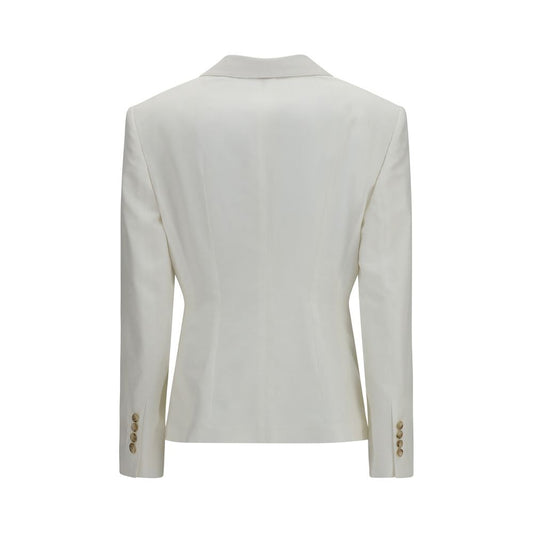 Dolce & Gabbana White Cotton Blazer
