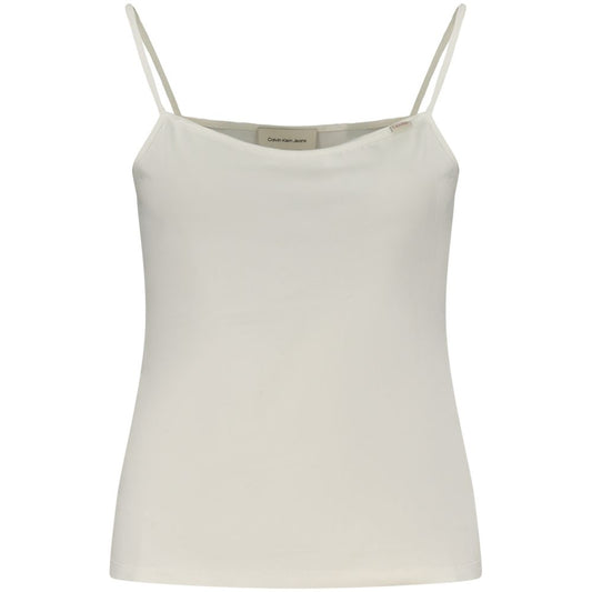 Calvin Klein White Cotton Women's Top