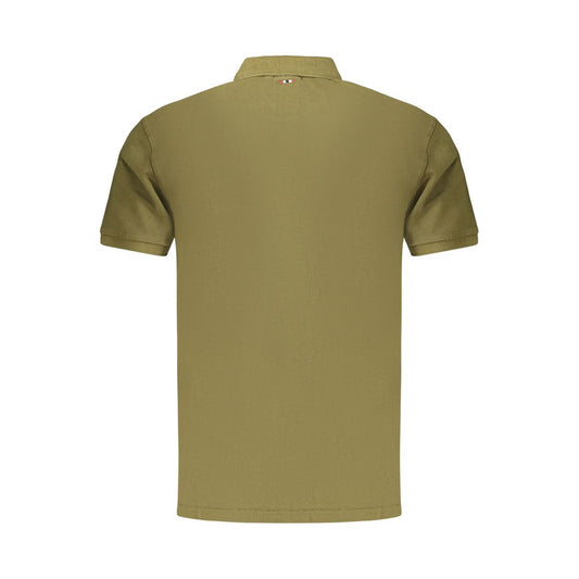 Napapijri Green Cotton Men's Polo