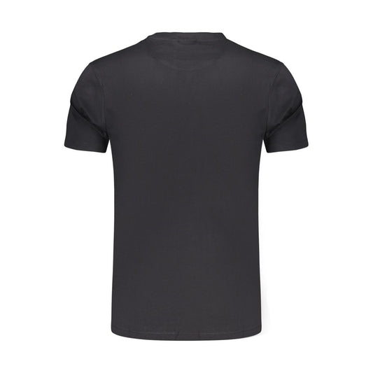 Napapijri Black Cotton Men's T-Shirt