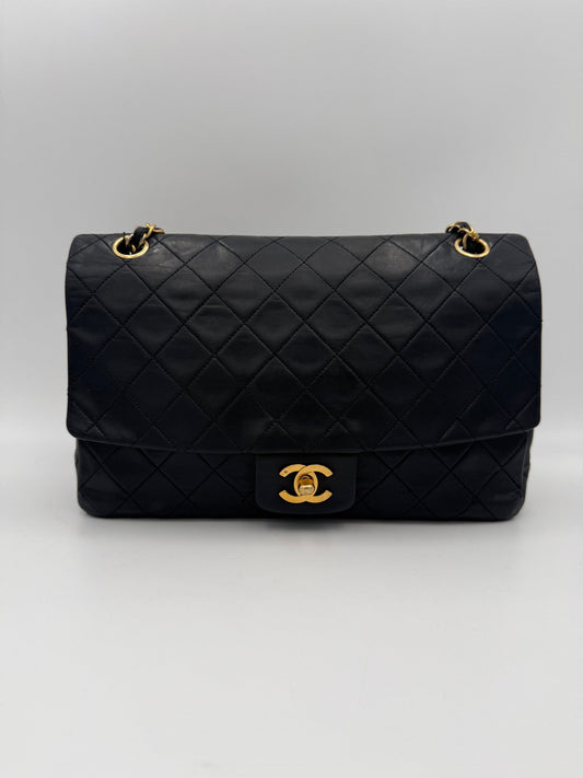 Chanel CHANEL Timeless Classic with Removable Pouch Handbag