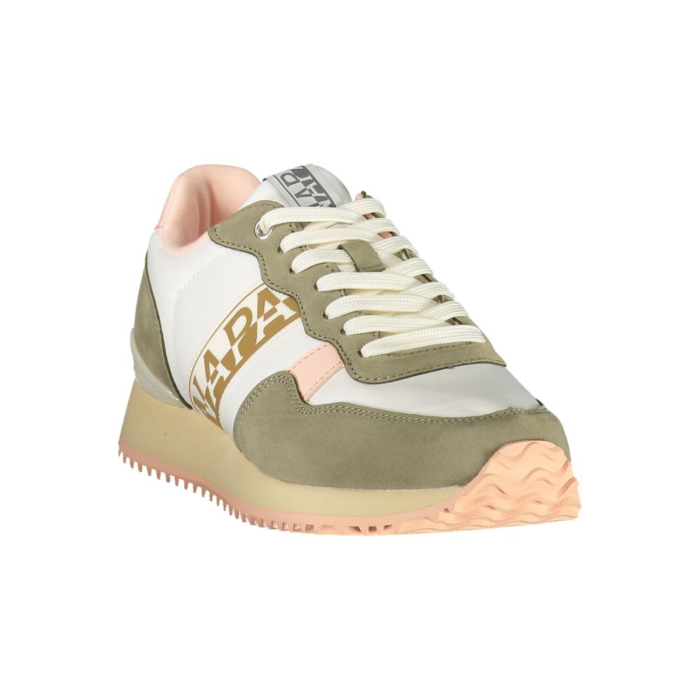 Napapijri Blue Polyester Athletic Sneakers