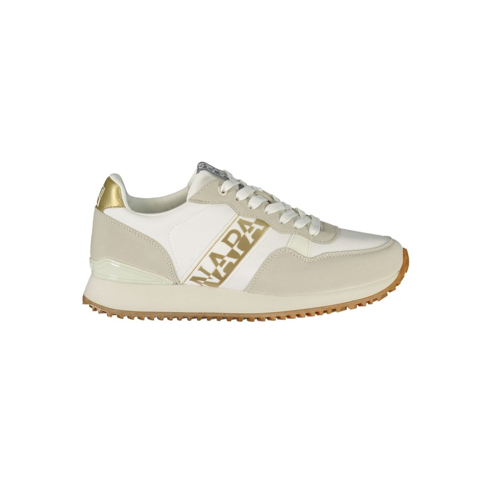 Napapijri Blue Polyester Athletic Sneakers