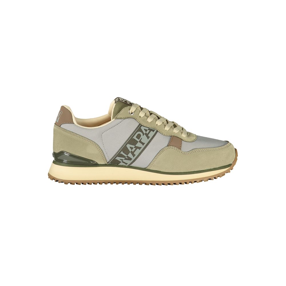 Napapijri Blue Polyester Athletic Sneakers
