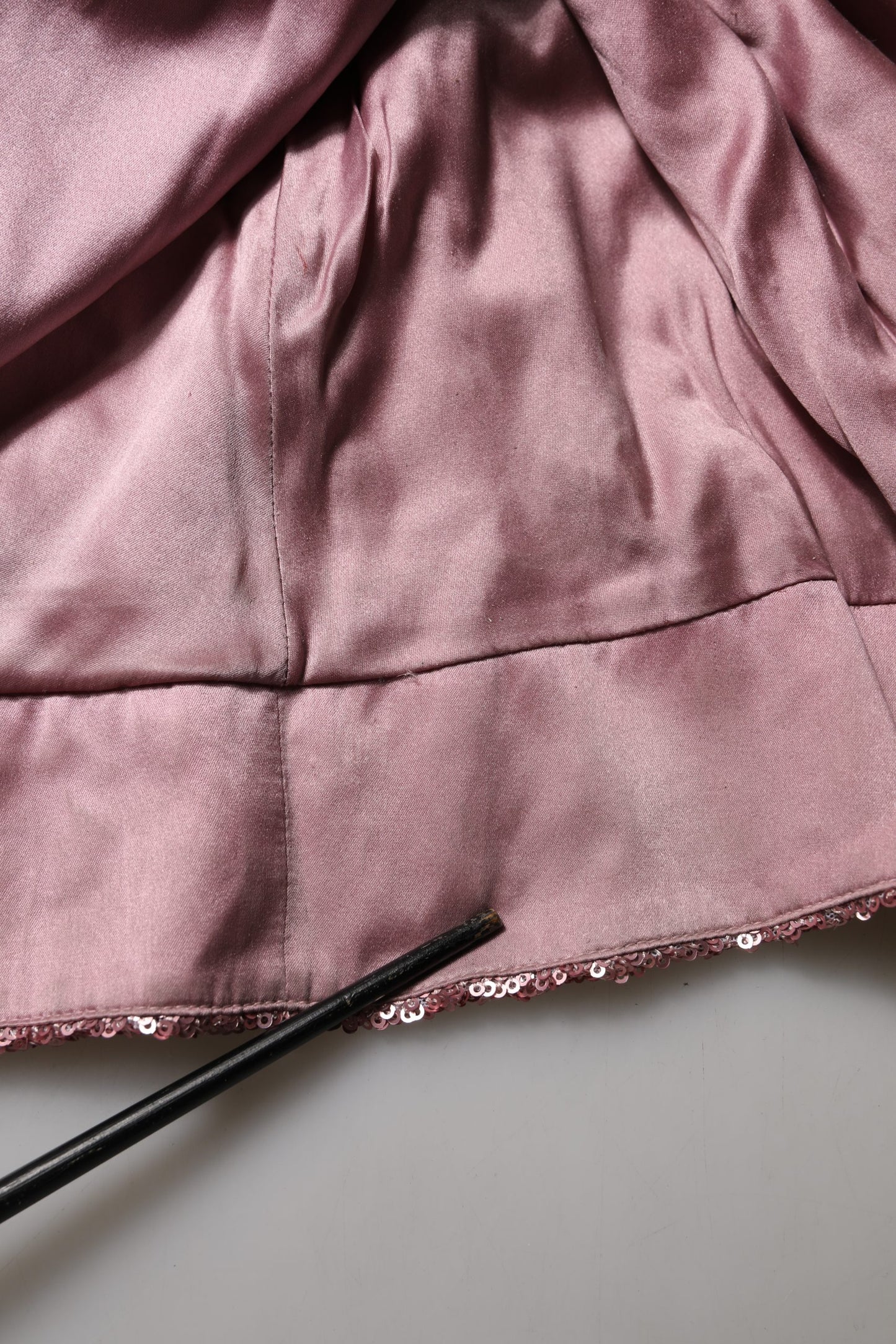 Dolce & Gabbana Pink Embellished Sequined Evening Gown Dress