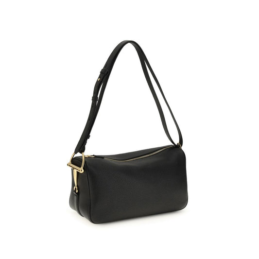 Gucci Black Calf Leather Bos Taurus Handbag