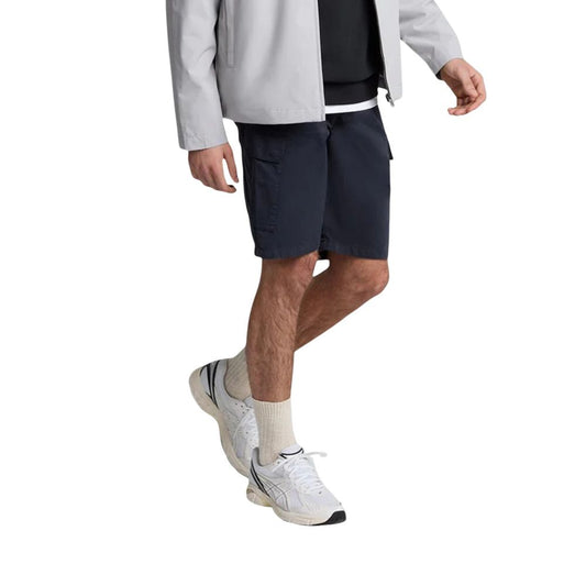 Lyle & Scott Black Cotton Bermuda Shorts