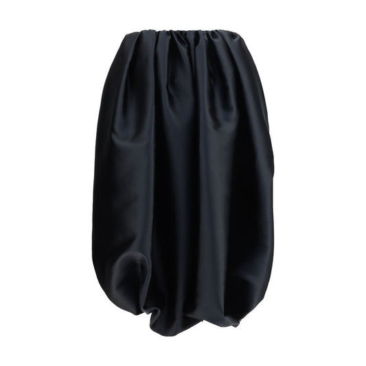 Calvin Klein Black Polyester Skirt