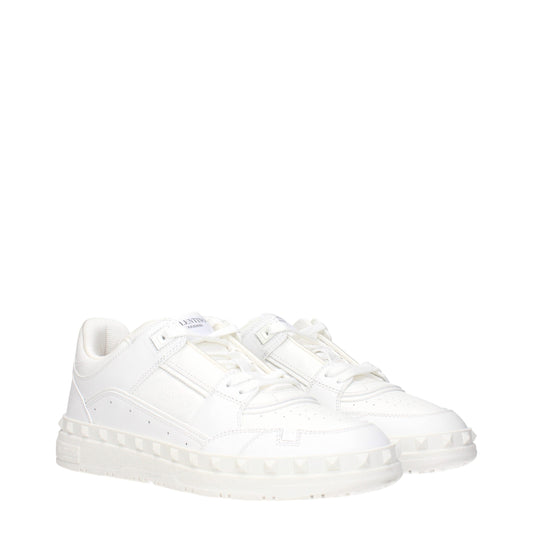 Valentino Garavani Blue Leather Sneakers