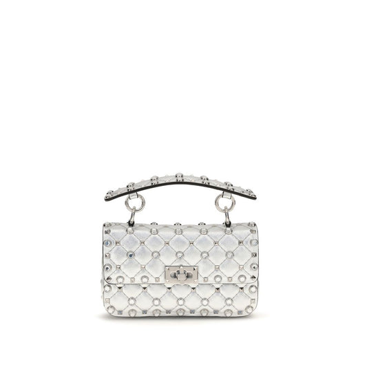 Valentino Garavani Silver Lamb Ovis Aries Aries Shoulder Bag