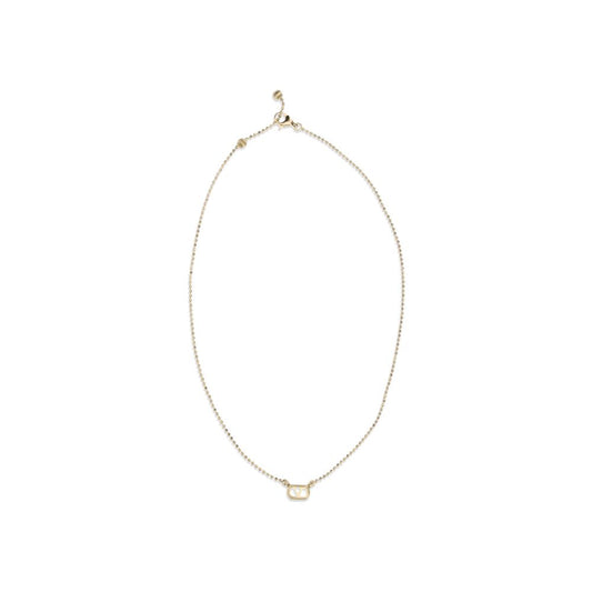 Valentino Garavani Bicolor Brass Necklace