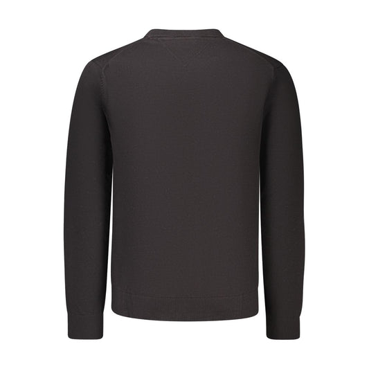 Tommy Hilfiger Black Cotton Sweatshirt
