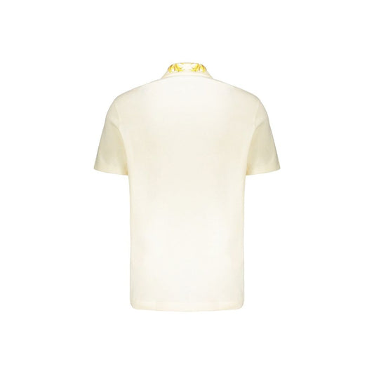 Versace Bicolor Cotton Polo Shirt
