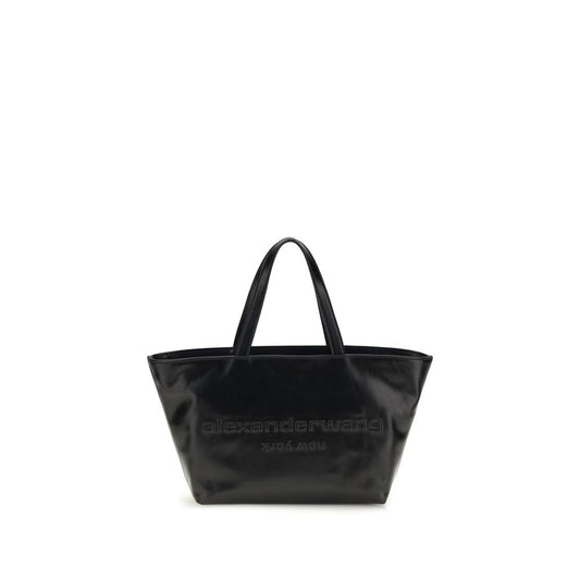 Alexander Wang Black Calf Leather Bos Taurus Shoulder Bag