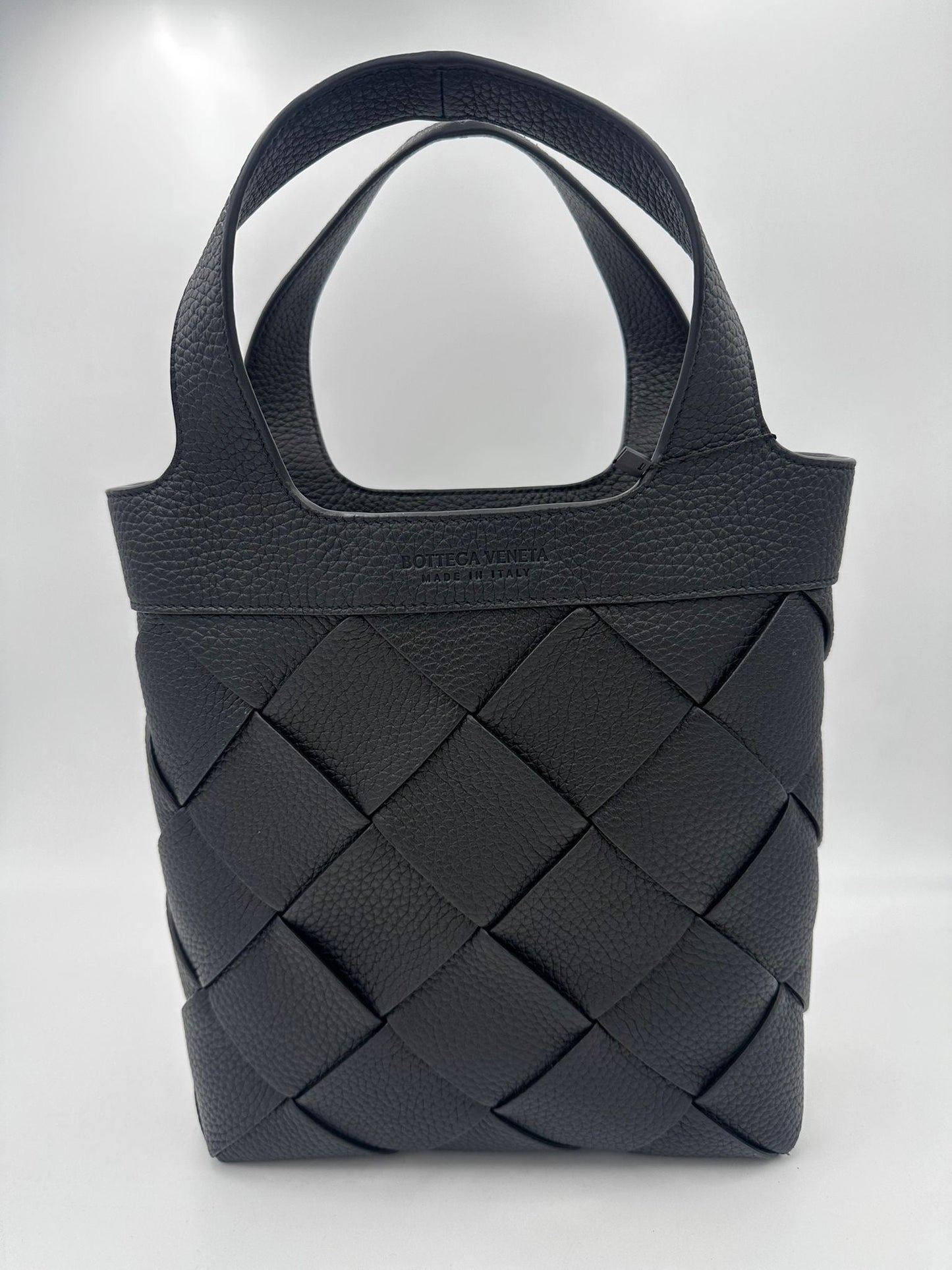 Bottega Veneta BOTTEGA VENETA Small DIAGO Black Handbag