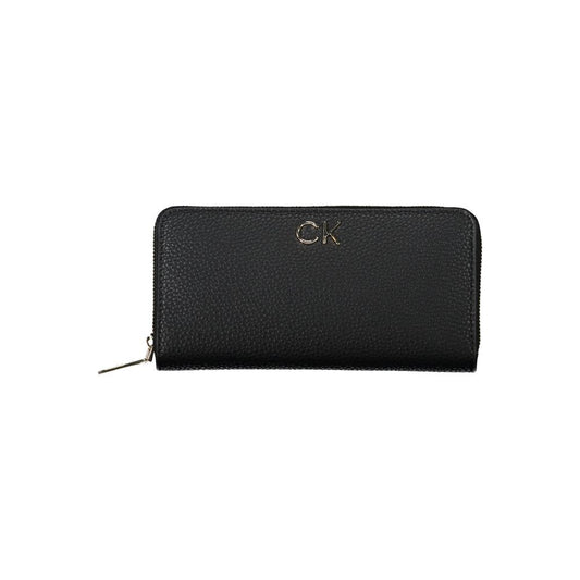 Calvin Klein Black Polyester Womens Wallet