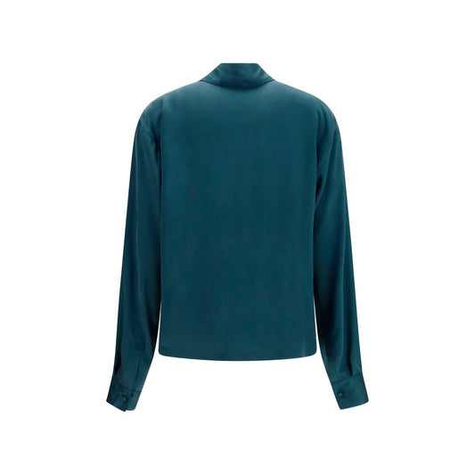 Tom Ford Blue Silk Shirt