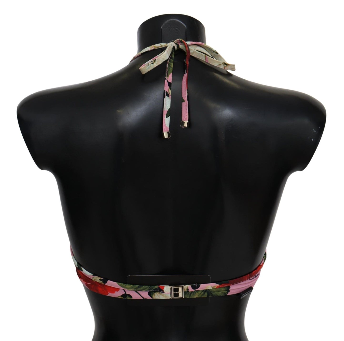 Dolce & Gabbana Multicolor Floral Swimsuit Beachwear Bikini Tops