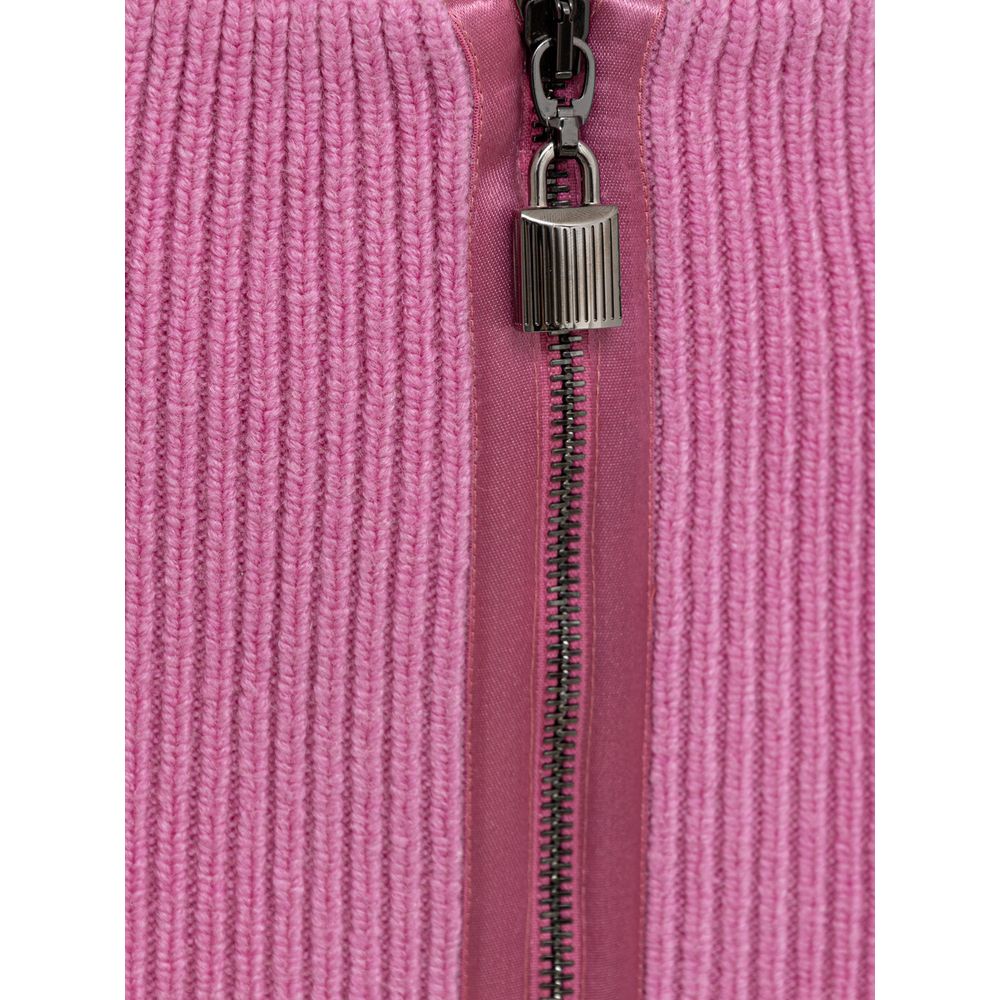 Tom Ford Pink Wool Midi