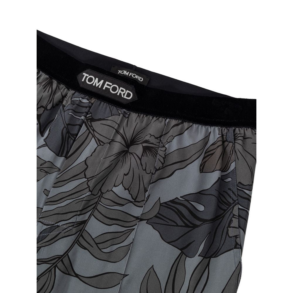 Tom Ford Gray Silk Underwear