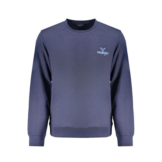 Wrangler Blue Cotton Men Sweater