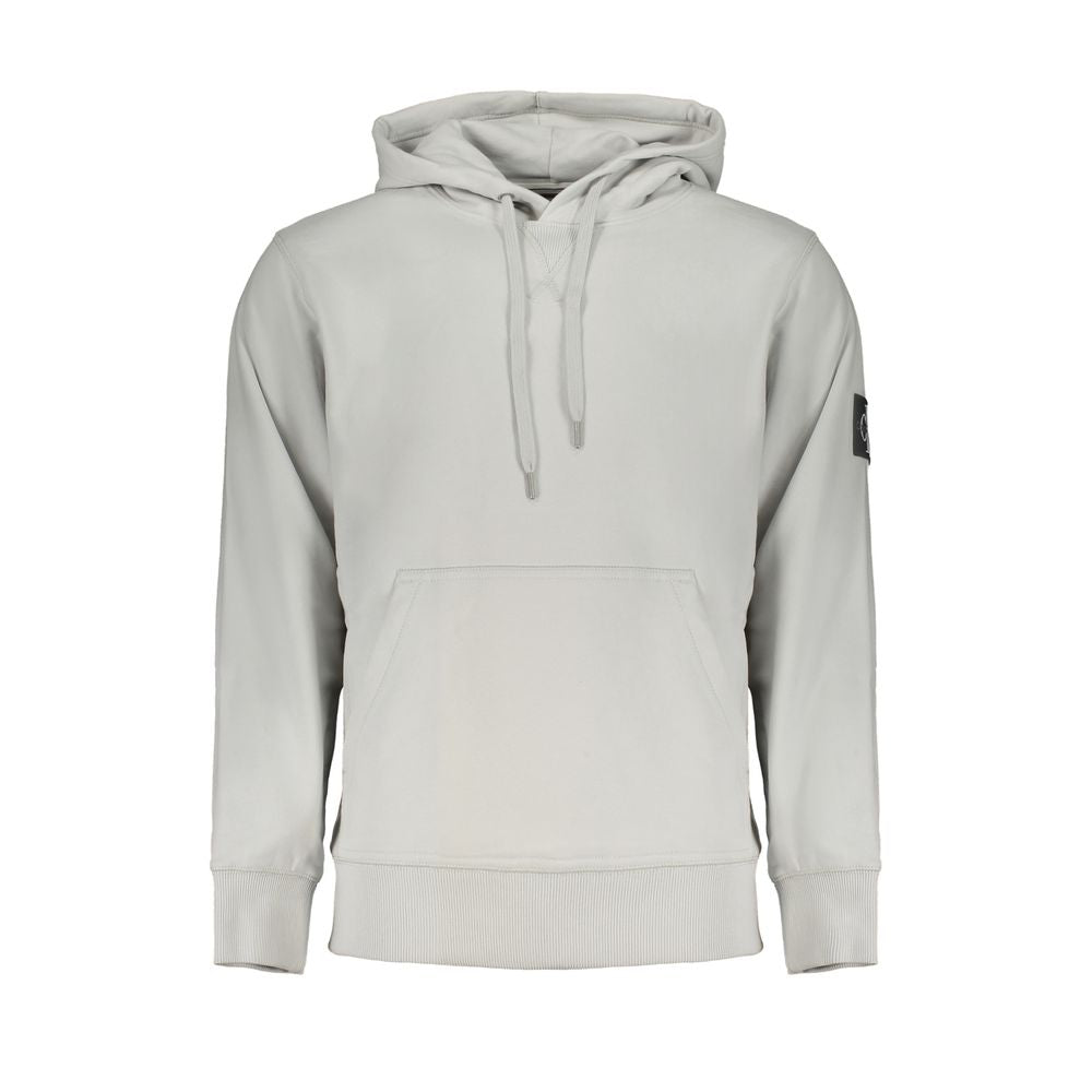 Calvin Klein Gray Cotton Men Sweater