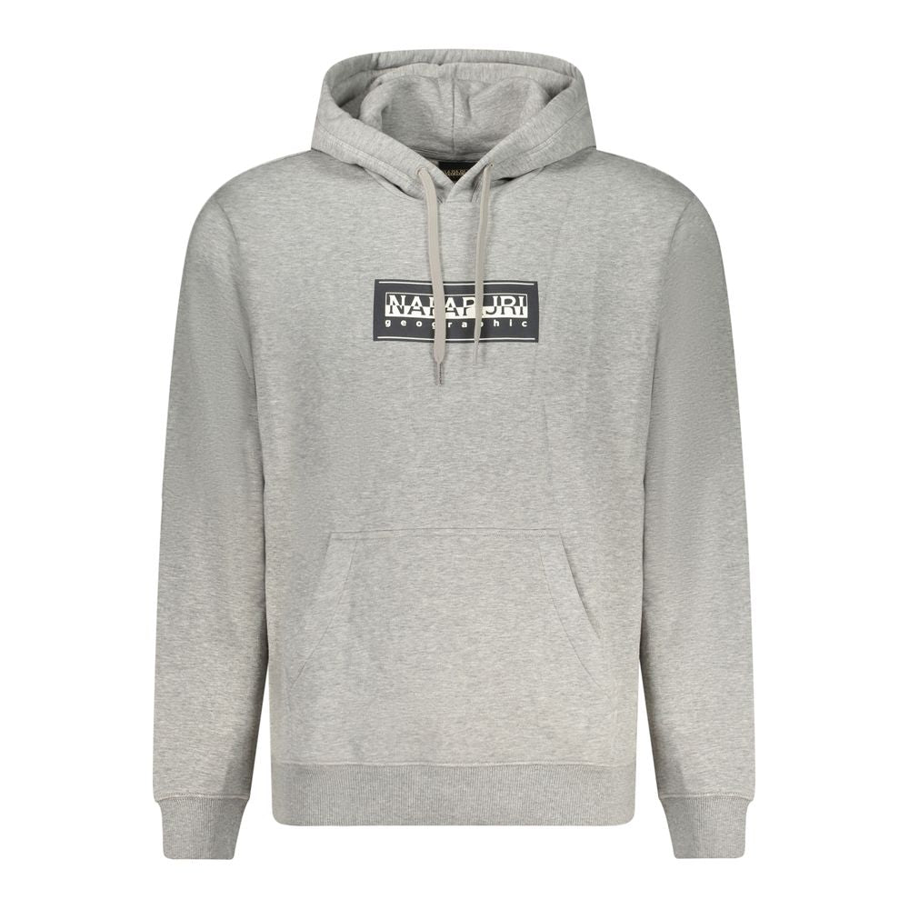 Napapijri Gray Cotton Men Sweater