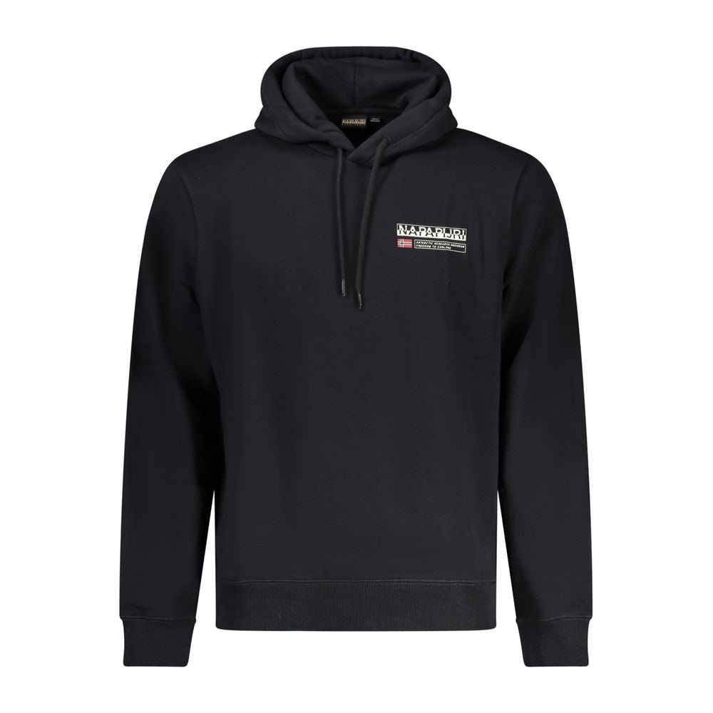 Napapijri Black Cotton Men Sweater