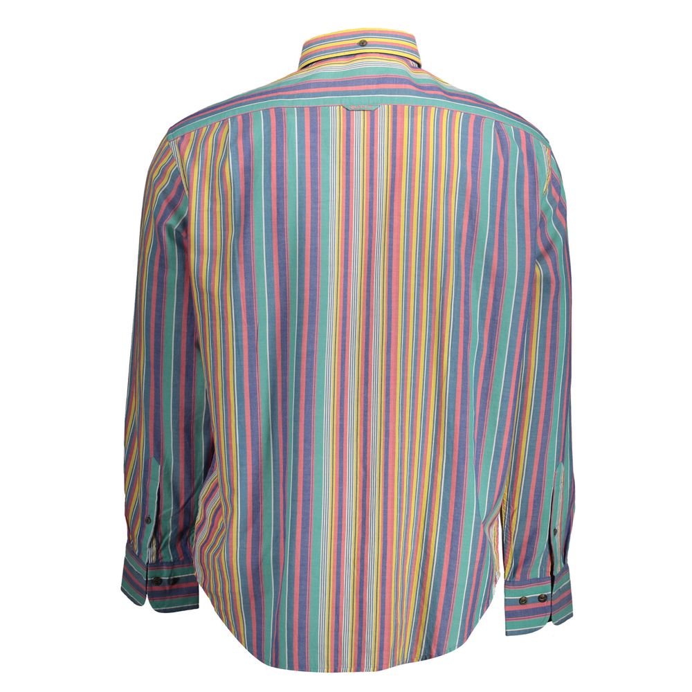 Gant Blue Cotton Men Shirt