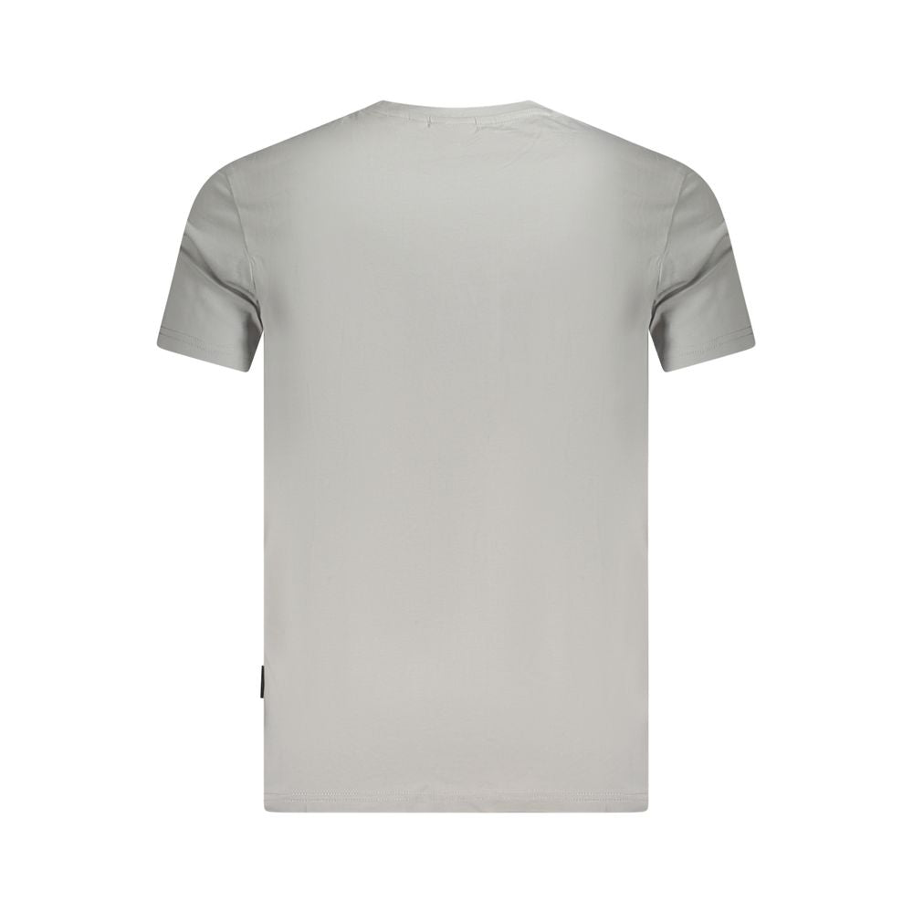Napapijri Brown Cotton Men T-Shirt