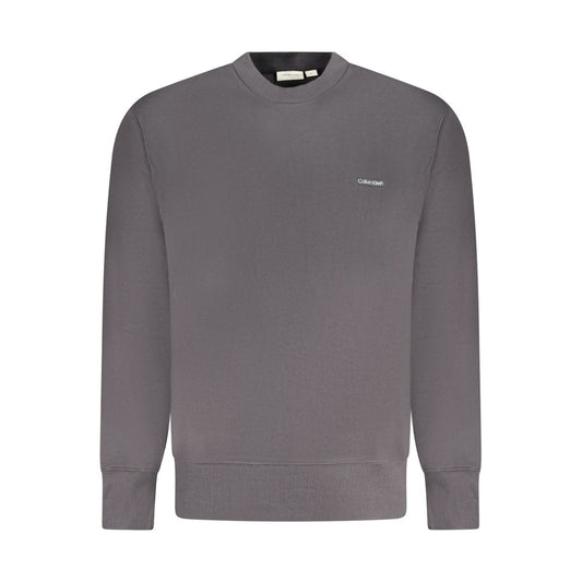 Calvin Klein Black Cotton Men Sweater