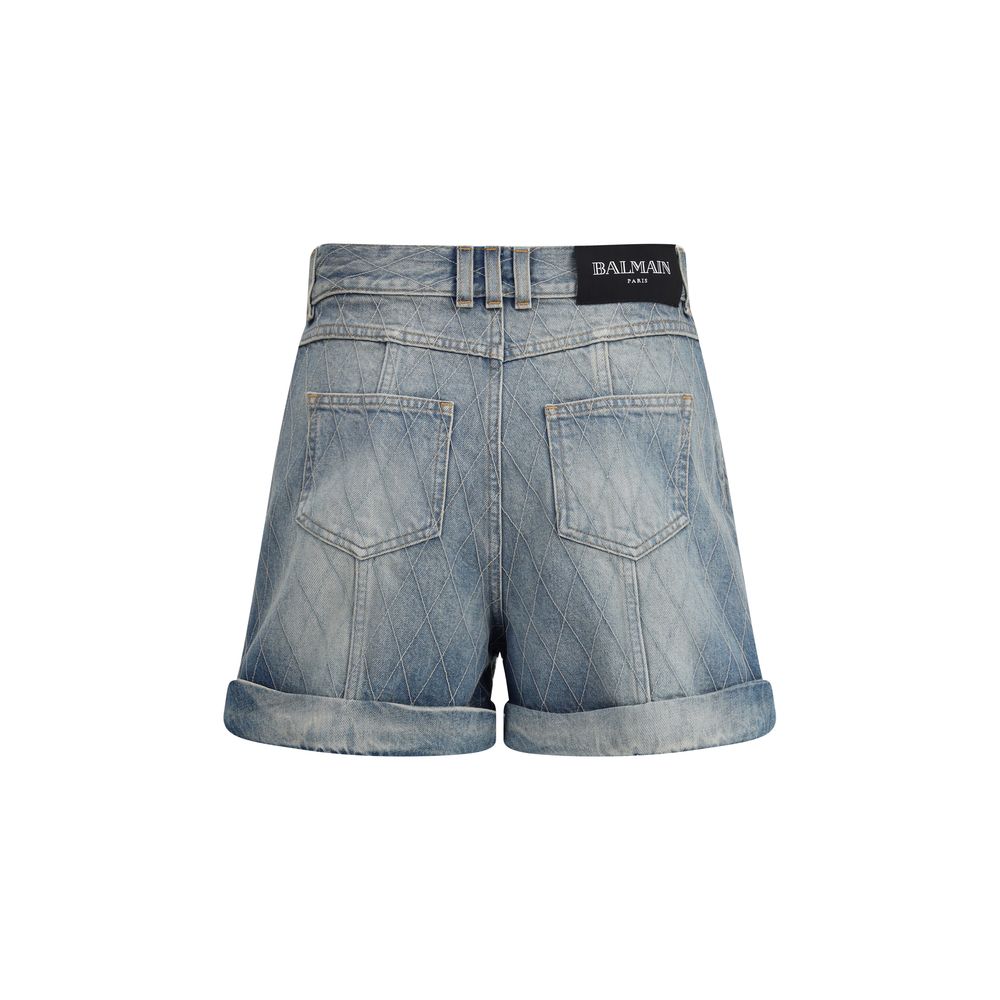 Balmain Denim Shorts