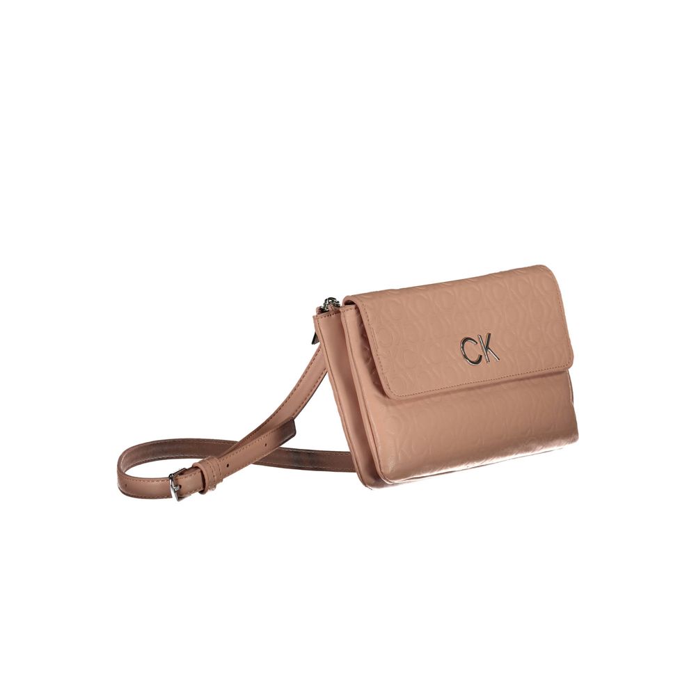 Calvin Klein Pink Polyester Handbag