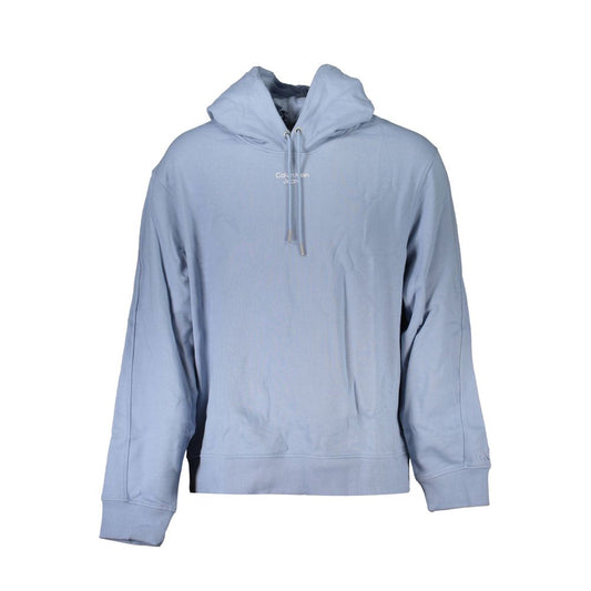 Calvin Klein Blue Cotton Men Sweater