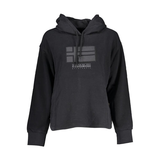 Napapijri Black Cotton Women Sweater