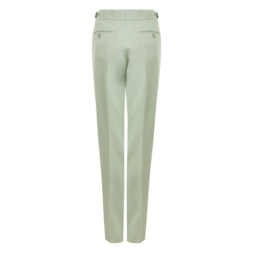 Tom Ford Green Viscose Chino Pant
