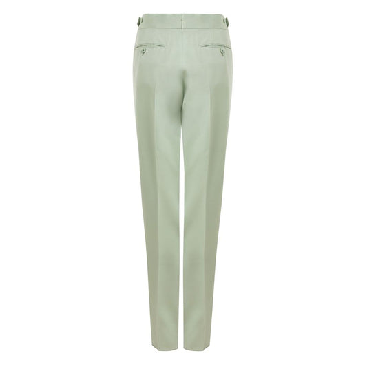 Tom Ford Green Viscose Chino Pant