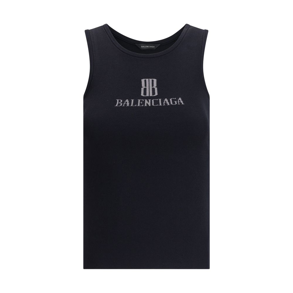 Balenciaga Logoed Top