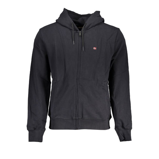 Napapijri Black Cotton Men Sweater