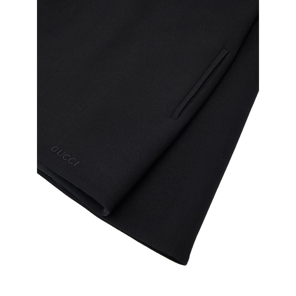 Gucci Black Wool Dress