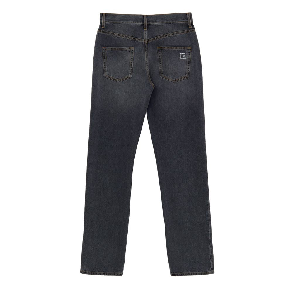 Gucci Gray Cotton Jeans Denim
