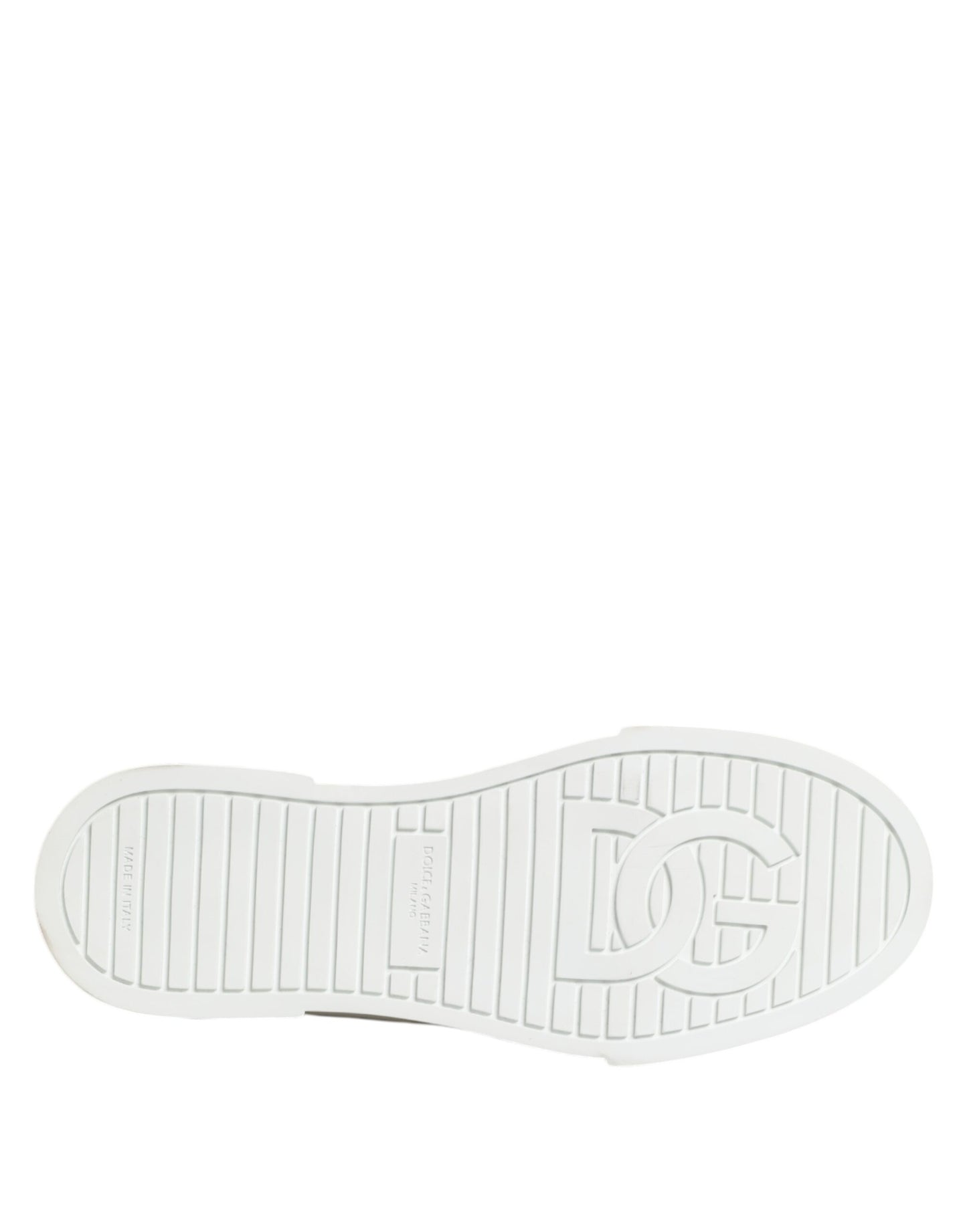 Dolce & Gabbana White Pink Canvas Low Top Sneakers Shoes